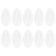 thumbnail image 1 of ColoMX 10 pares de almohadillas para la nariz para anteojos, almohadillas para la nariz antideslizantes, cómodas almohadillas para la nariz, almohadillas para la nariz para anteojos, 1 of 8