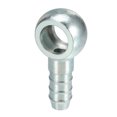 thumbnail image 1 of 12 mm de diámetro 10 mm OD Banjo Manguera Barb Bolt Accesorios Universal Banjo Fitting Fuel Line Adaptador Conector para motocicleta Coche Tono plateado - Paquete de 1, 1 of 1