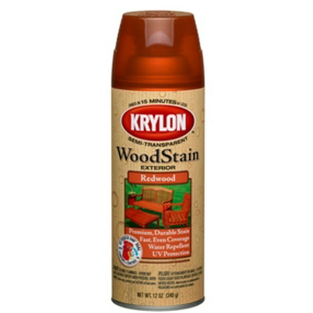 3604 12Oz Spray Paint Exterior Redwood Stain per 6 EA