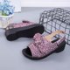 thumbnail image 5 of Amzcrzy Zapatos de mujer,Zapatos de mujer,Zapatillas de mujer, Sandalias de plataforma con nudo de verano para mujer, sandalias de moda con boca de pez Sandalias Mujer Zapatillas De Casa, 5 of 5