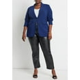 thumbnail image 3 of ELOQUII Women's Plus Size The 365 Semi Stretch Two Button Blazer, 3 of 6