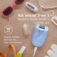 thumbnail image 3 of Philips 2 en 1 Depiladora y Rasuradora Series 4000 Con Cable, Para el cuerpo y las zonas sensibles, con 4 accesorios BRE247/00, 3 of 7