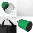 thumbnail image 3 of Uemuo Forestgreen Pattern Circular Laundry Hamper Basket with handles,Collapsible laundry basket,Large capacity laundry hamper,Laundry Organizer-Medium, 3 of 8