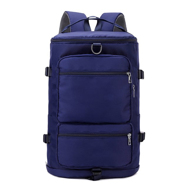 Mochila de viaje Bolsa de entrenamiento deportivo de gran capacidad para mujer (Azul marino) Likrtyny Para Estrenar