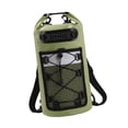 thumbnail image 2 of Mochila estanca flotante IPX6, impermeable, ligera y resistente para senderismo. Verde, 2 of 9
