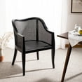 thumbnail image 3 of SAFAVIEH Maika Nautical Solid Dining Chair, Black, 3 of 8