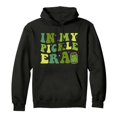 thumbnail image 4 of Tiweut Womens Hoodies Letter Graphic Winter Pullover Long Sleeve Sweatshirt Outerwear for Daily Streetwear,Black2,2XL, 4 of 4