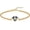 Gold-Blue, variant on Cremation Bracelet Heart Urn Bracelet for Ashes for Women Holds Loved One's Ashes Memorial Keepsake Beangle Crystals Link Bangle Loved Ones Keepsake Jewelry Gift