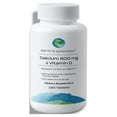 thumbnail image 2 of Earth's Splendor Calcium & Vitamin D 600mg Bone Health Supplement, 120 Tablets, 2 of 8
