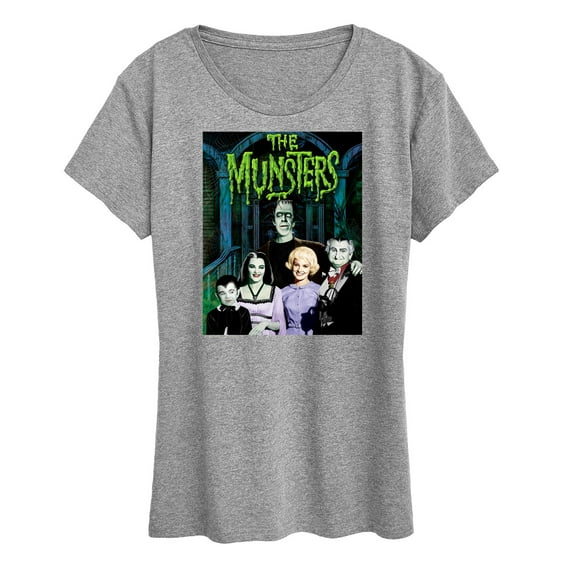The Munsters - The Munsters Family Group - Women's Short Sleeve Graphic Tee