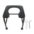 thumbnail image 2 of Portable Commode Chair, MultiFunctional Design, Stable & , Support While Bathing, Ergonomic, LongLasting, with Commode Pail, for Elderly, Pregnant Women, 2 of 7