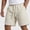 c01White, variant on USNSM (M-5XL) Men's Plus Size Casual Shorts Lightweight Elastic Waist Drawstring Summer Beach Solid Shorts with Pockets Green XXXXL