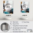 thumbnail image 4 of Designart "Exploring Boho Simplicity III" Abstract Mirror Wall Decor - Modern Grey Abstract Large Mirror For Wall Art Decor - 32" x 24" Inch, 4 of 5