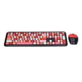 thumbnail image 3 of 2.4G Wireless Keyboard and Mouse Combo, 110 Keys Full Size Ergonomic Retro Design, Silent Mute Keys, Plug & Play for PC,Mac,Laptop No Driver Needed, 3 of 7
