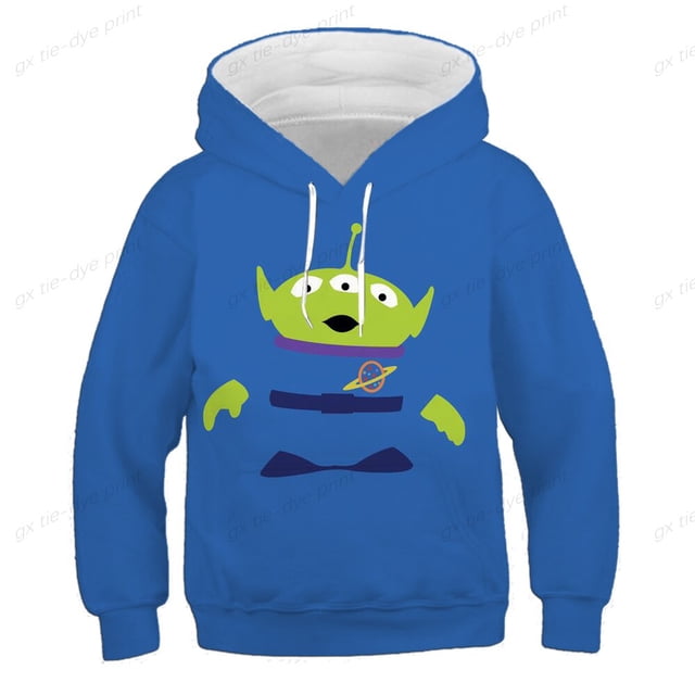 Lindo Disney Toy Story 4 oso de fresa 3d dibujos animados dibujos animados impreso niños Sudadera con capucha niños y niñas Hoodie160 zhangmengya CONDUJO