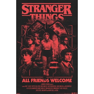 Netflix Stranger Things: Season 5 (2025) - All Friends Wall Poster, 22.375" x 34"