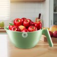 thumbnail image 5 of XGFHYJEH Colander, Colander Plastic, Small Colander, Berry Colander, Kitchen Colander, Fruit Colander, Small Colander for Fruit and Veggies, Colander Plastic with Handle, 5 of 6