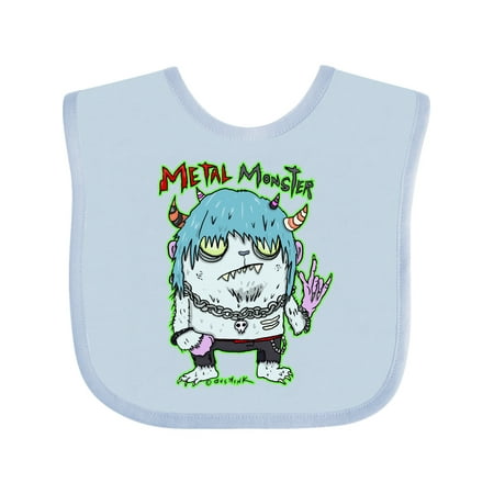 

Inktastic Metal Monster Gift Baby Boy or Baby Girl Bib