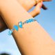 thumbnail image 4 of GOOHOCHY 48 pulseras con dijes de mariposa, pulseras tejidas, pulseras de amistad, pulseras con cordón, 4 of 8