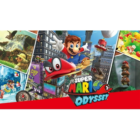Super Mario Odyssey, Nintendo, Nintendo Switch, 0004549659170 (Digital (Super Mario Odyssey Best Mario Game)
