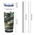 thumbnail image 4 of Tasse de Voyage Personnalisée Mandalorian avec Imprimé Iconique, durable avec Isolation, 4 of 7