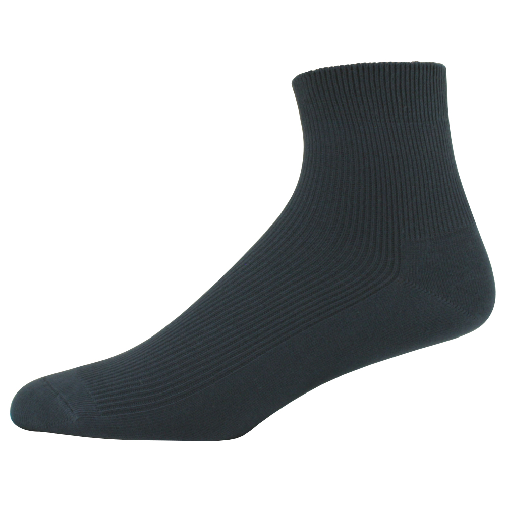 Thin 100 Cotton Ankle Socks Men's 3pair pack Thin HIDDEN ELASTIC