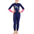 thumbnail image 1 of Soidarity DIVE SAIL Niños Traje de buceo Cuello 2.5 mm A prueba de sol Cálido Mantener 3 capas Impermeable Natación Playa Jugar Traje de Deportes acuáticos Rosa XXL Soidarity OD003303-15, 1 of 6