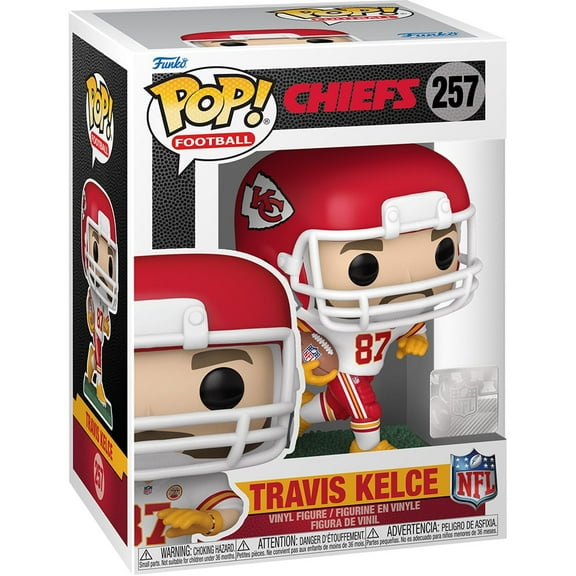 NFL - Kansas City Chiefs Travis Kelce (Away) Funko Pop! Vinyl Figure #257