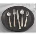 thumbnail image 3 of Saro Lifestyle SP155.S Ribbed Design Stainless Steel Flatware - Set of 5, 3 of 4