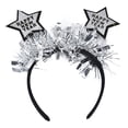 thumbnail image 3 of Aro Para El Cabello En Forma De Estrella, Resistencia A La Fractura De Elasticidad Tocado De Estrella Del Festival Resistencia A La Deformación Para El Hogar ANGGREK Año de Plata, 3 of 8