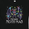 thumbnail image 4 of Inktastic Merry Moth-mas-christmas Cryptid Boys or Girls Baby T-Shirt, 4 of 5