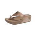 thumbnail image 2 of Women's Flat Slides Sandals Wide Width Sandals Comfot Summer Soft Plantar Slippers Arch Support Slip on Shoes for Women Yellow 7.5, 2 of 6