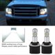thumbnail image 2 of 2pcs 880 899 6000K White 50W LED Headlight Bulbs Fog Light Daytime Running Light, 2 of 4
