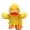 P-duck, variant on NCQ Hand Puppet s Duck Pupp ets,9"Realistic Stuffed Animal Puppe ts for Toddlers Duck Stuffed Puppets for Kids with Movable Mouth,Duck Animal Hand Puppets for Adults Han d Puppets for Toddlers 3