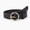 Black, variant on Womens Leopard Print Leather Belts for Women, Waist Belts Designer Belt Women