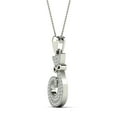 thumbnail image 2 of aaXia 10K White Gold 1/5ct. TDW Diamond Cat Pendant Necklace (H-I, I1-I2), 2 of 5