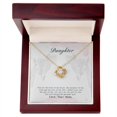thumbnail image 6 of Daughter Gift from Mom, Love Knot Necklace ,Perfect for Birthday &  Christmas, 6 of 12