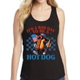 thumbnail image 4 of Men’s Fit Women Size Down – Funny 4th of July Tank Top – “It’s a Bad Day to Be a Hot Dog” – Retro BBQ Graphic Shirt – Independence Day USA Party Tee, 4 of 6