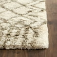thumbnail image 5 of SAFAVIEH Casablanca Wilmer Abstract Shag Area Rug, Blue/Ivory, 8' x 10', 5 of 5