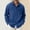 Dark Blue, variant on jjayotai Plus Size Cotton Shirts for Men Long Sleeve Button down Shirts Casual Work Shirt with Flap Chest Pocket