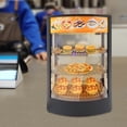 thumbnail image 3 of 16.53*13.78*20.47 in Modern Black Rectangular Commercial Food Warmer Display for Supermarkets, 3 of 18