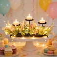 thumbnail image 6 of Easter Egg Candlestick Easter Candle Holder – Table Centerpiece Decoration for Dining Party Candlelight Dinner and Scene Arrangement Prop, 6 of 6