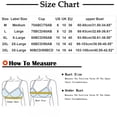 thumbnail image 3 of Women's Sports Bras Fashion Sexy Side Buckle Yoga Underwear Waistcoat Traceless Together Everyday Bras Sport Bras for Women Red 3XL, 3 of 6