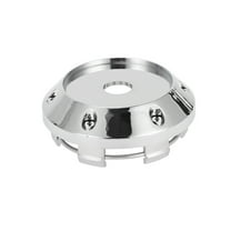 Universal Car Wheel Center Hub Cap Rim Cover Hub Caps Snap-in Plastic 64.5mm 2.54" OD Chrome Silver Tone