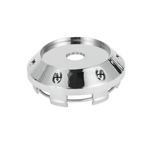 Universal Car Wheel Center Hub Cap Rim Cover Hub Caps Snap-in Plastic 64.5mm 2.54" OD Chrome Silver Tone