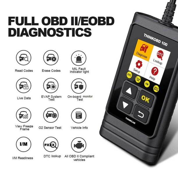 ThinkCar THINKOBD100 Thinkobd Generic Obd Scan Tool Accs Obd Diagnosis ...