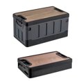 thumbnail image 1 of Ganfancp Caja de Almacenaje Plegable de Madera para El Hogar Caja de Almacenaje para Camping Al Aire Libre Caja de Almacenaje para Maletero de Coche Al Por Mayor Ofertas Del Día Caja Plegable*1, 1 of 1