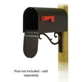 thumbnail image 2 of Titan Aluminum Curbside Mailbox with Sorrento front single mailbox mounting bracket, 2 of 7