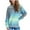 Blue, variant on Fall Outfits for Women 2025 Oversized Sweatshirt Cropped Crewneck Sweatshirt Fall Long Dresses 3/4 Length Sleeve 2025