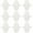 Blanc, variante sur Miangastore 3 Pcs Serviettes Hygiéniques en Tissu Imperméables Réutilisables pour Voyage Blanc